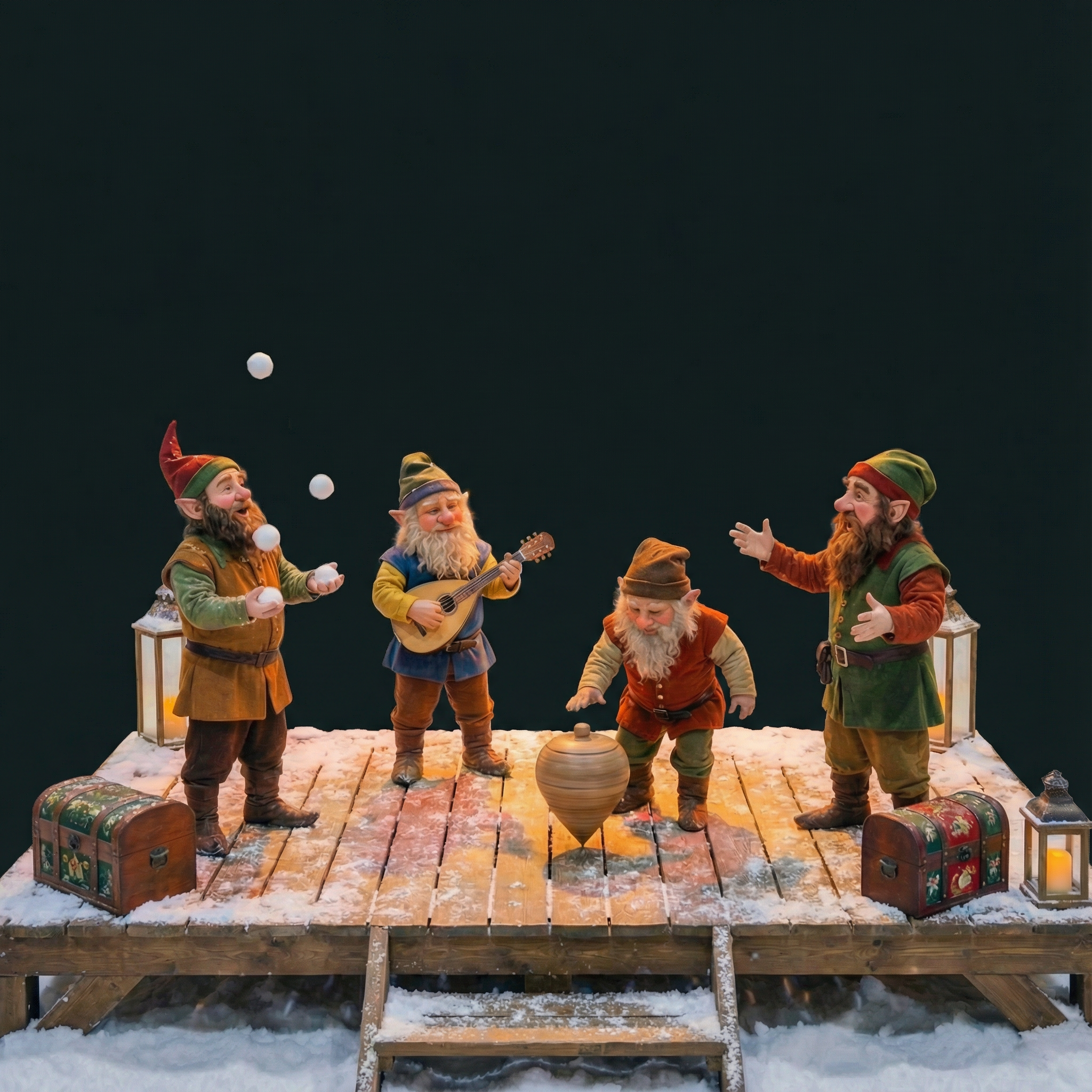 Escenario y shows en vivo